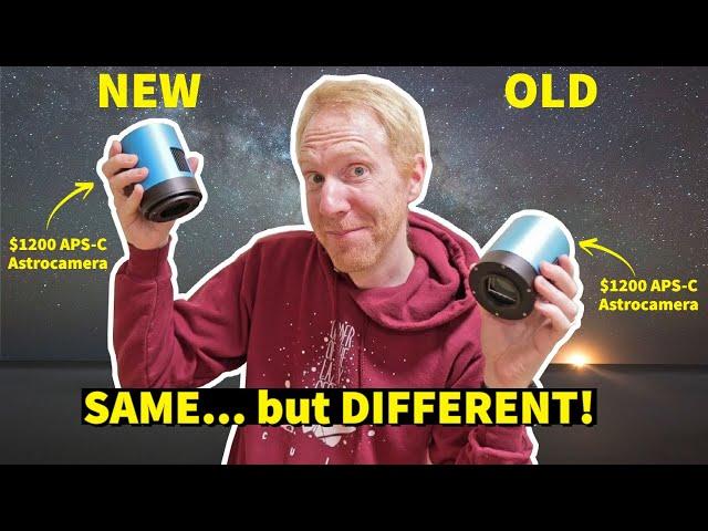 My ASTROCAMERA got a design refresh! What changed? It's not all good..