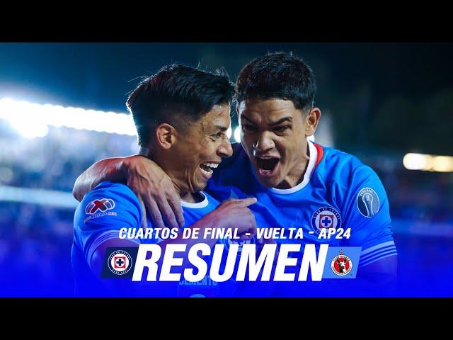 Resumen | Cruz Azul vs Xolos | Cuartos de Final - Vuelta | Apertura 2024