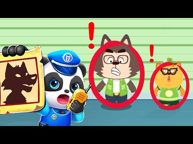 Baby Panda: Sheriff Labrador - Help Little Detective and Catch The Bad Guys - Babybus Games