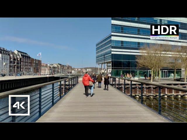   Aarhus, Denmark - City Tour | 4K HDR 60fps - April 2023