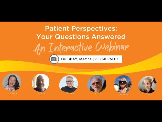 Patient Perspectives: Your Bladder Cancer Questions Answered