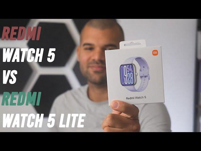 Xiaomi Redmi Watch 5 vs Redmi Watch 5 Lite - Smartwatch Comparison!