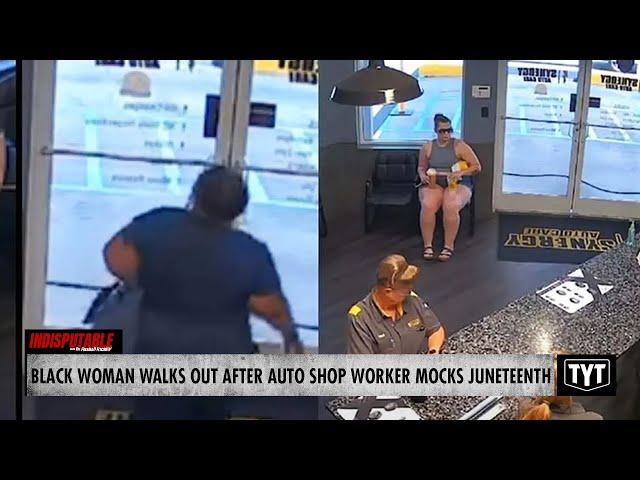 WATCH: Auto Shop Worker's Juneteenth Mockery Backfires