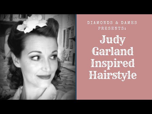 1945 Judy Garland Hairstyle