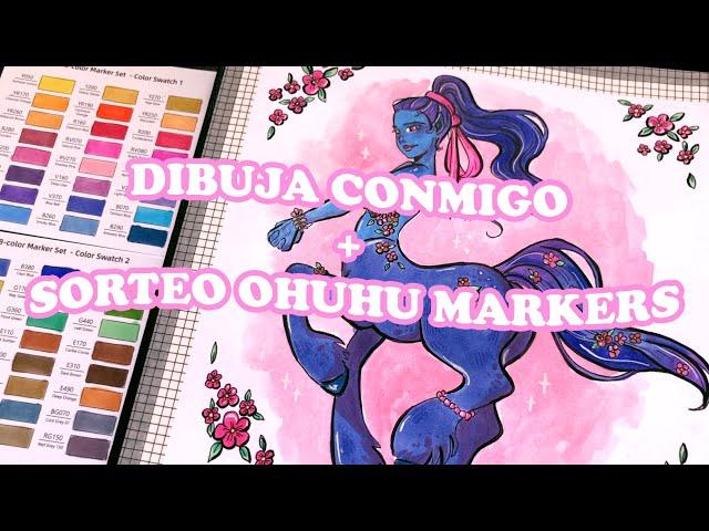 Dibuja conmigo // Sorteo ft. Ohuhu markers