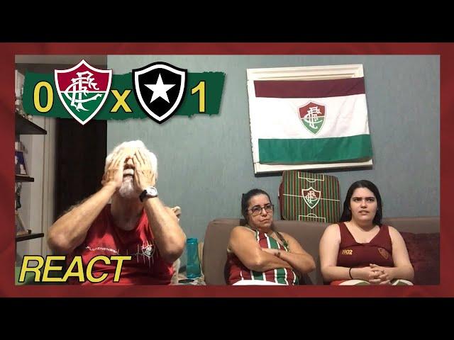 FAMÍLIA TRICOLOR REAGE A 0 FLUMINENSE X 1 BOTAFOGO - CAMPEONATO BRASILEIRO 2024