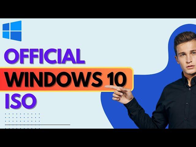 How to Download Windows 10 ISO from Microsoft (OFFICIAL 2024 METHOD)