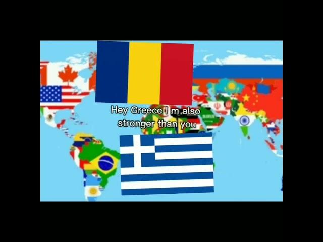 Strongest Balkan Country #onlyeducation #countries #balkan #shorts