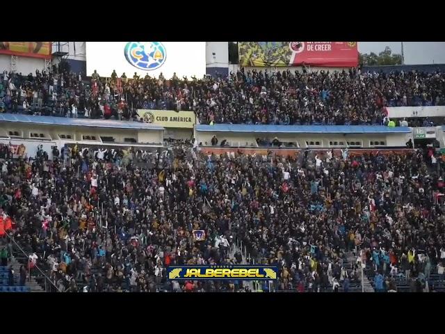 Pero que BELLEZA - El GOYA suena con todo en el Estadio Ciudad de los Deportes - América 0-1 Pumas