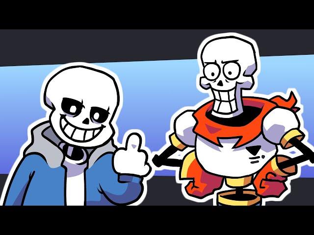 Sans Flips Off - Undertale Animation