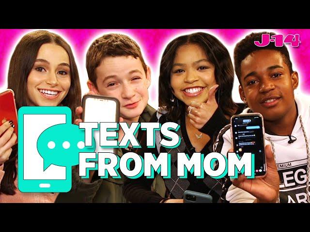 Raven's Home Cast Reads Texts From Mom