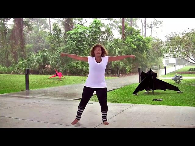 StepFlix African Fusion Dance, step 29: Strong Arm Side Swings