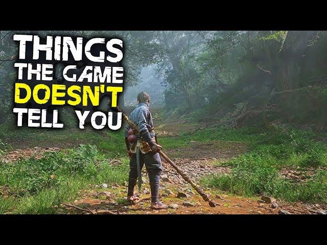 Black Myth Wukong: 10 Things The Game DOESN'T TELL YOU