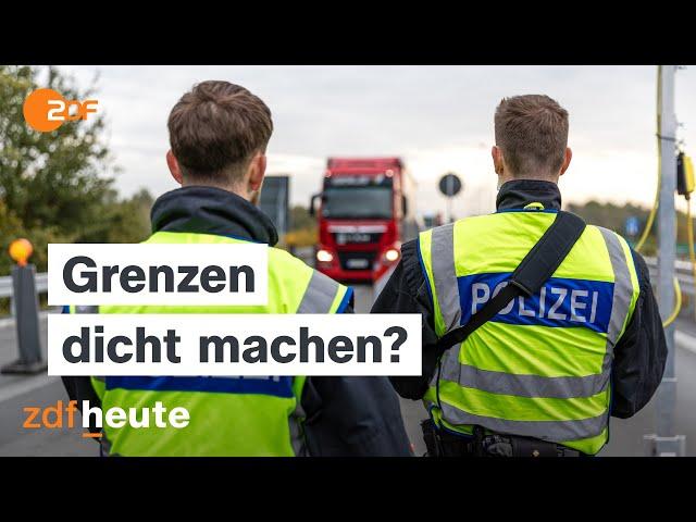 Schärfere Grenzkontrollen? Schlagabtausch zwischen CSU und Grüne