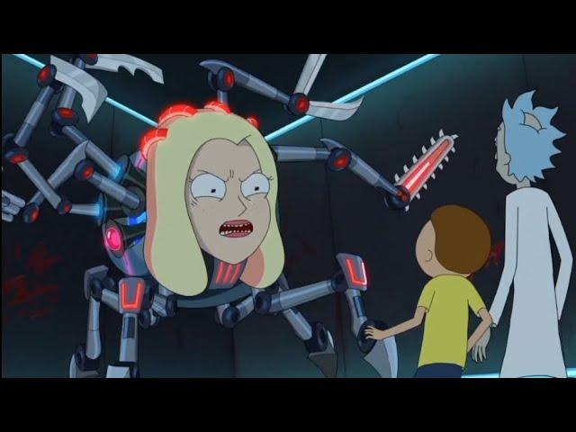 Prime Rick RELEASES Diane Murder Droid | Rick and Morty Season 7 Episode 5