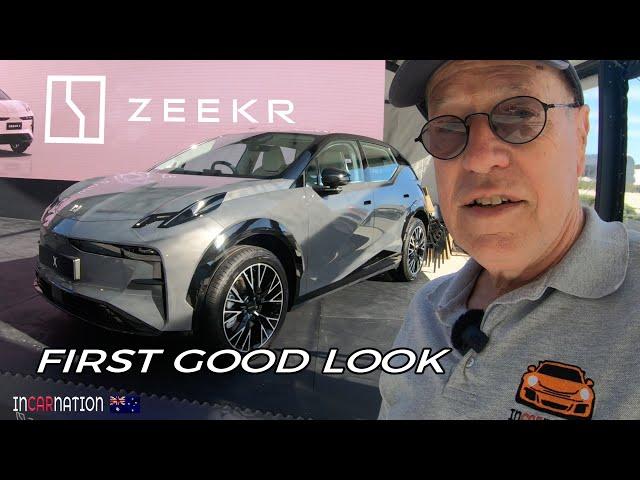 ZEEKR X EV arrives in Aus. It's freaking nice. First very short drive