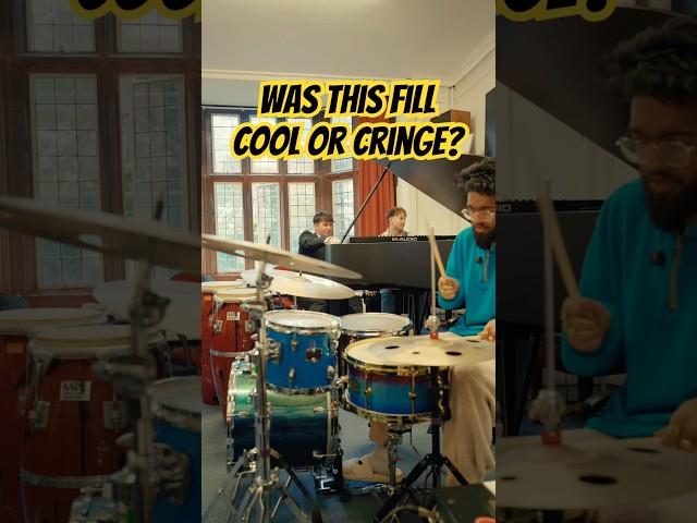 Was this fill cool or cringe?  #drumfill