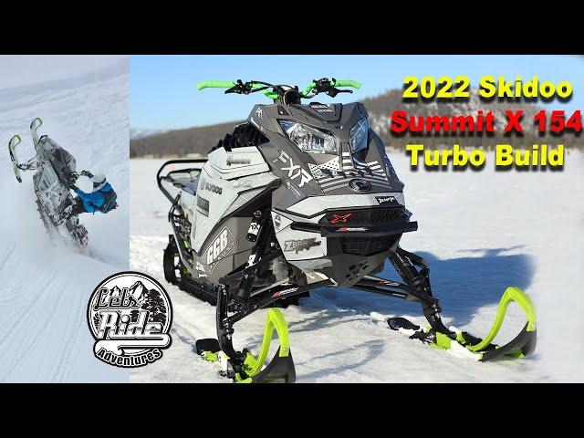 2022 Skidoo Summit X 154 Turbo Build