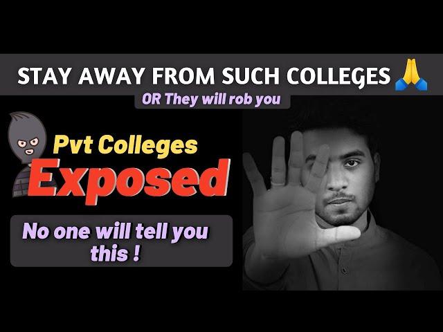 Harsh Reality of Private Engineering Colleges - No One Will Tell You !