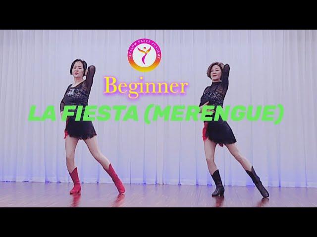 [블라썸] LA FIESTA (MERENGUE) Line dance||라 피에스타(메렝게)#블라썸라인댄스 #부천라인댄스