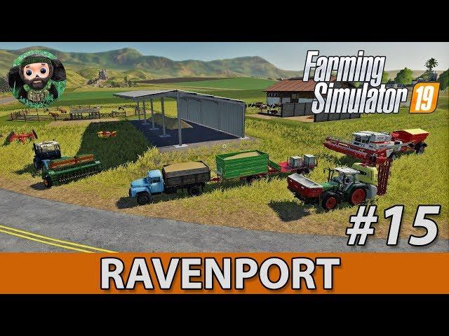 Farming Simulator 19 : Рейвенпорт #15 | Новое поле