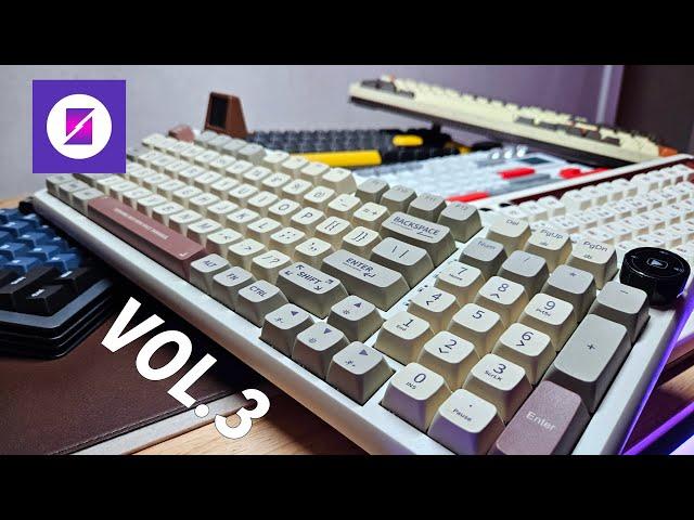 Mechanical Keyboard Sound Compilation Vol. 3