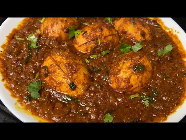 Easy Egg Curry Recipe | Simple & Tasty Egg Curry | Restaurant Style