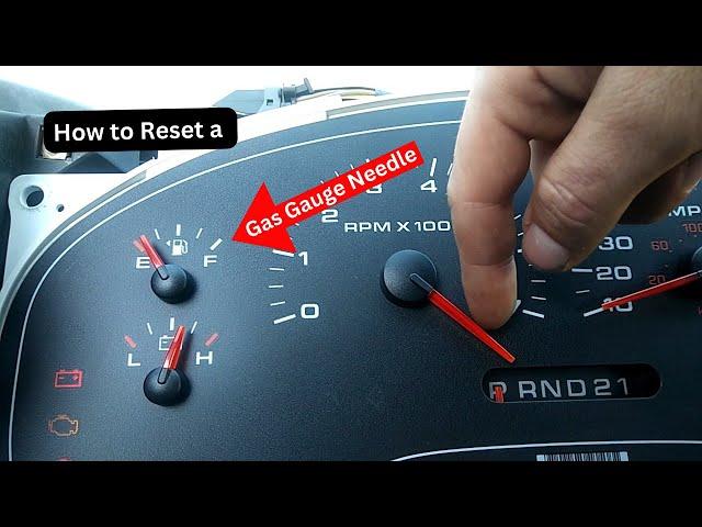 How to Reset Gas Gauge Needle