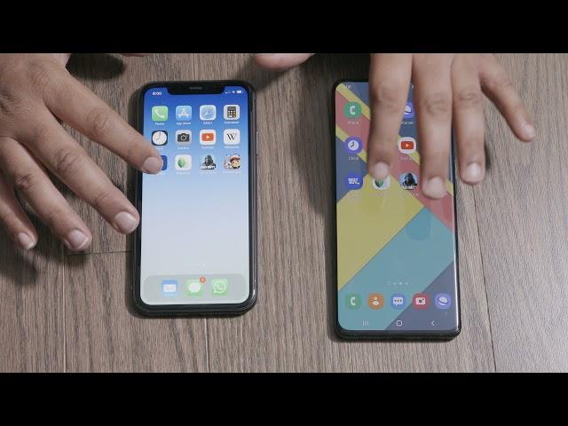 S21 Ultra vs  Iphone 11 Speed Test (SnapDragon 888 vs A13 Bionic)