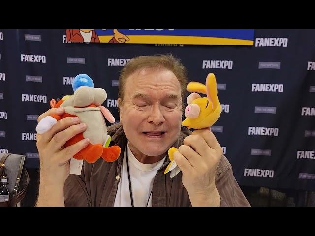 Billy West as Ren and Stimpy