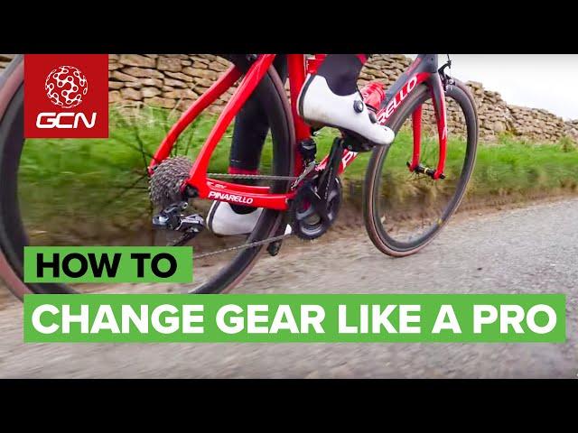 How To Change Gear Like A Pro | GCN's Pro Tips