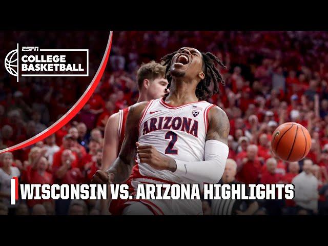 Wisconsin Badgers vs. Arizona Wildcats | Full Game Highlights