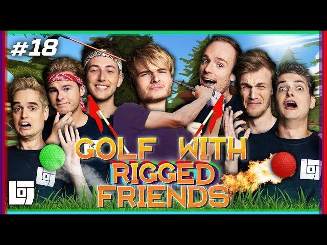 GOLF WITH RIGGED FRIENDS met Pascal vs Don, Roy, Jeremy, Joost, Milan en Roedie | LOGS3 | #18