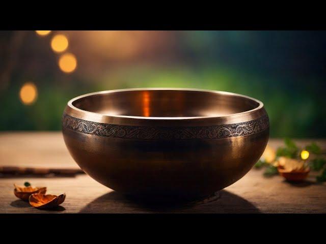 Release Past Traumas By Tibetan Singing Bowls Sound Healing Method | Stress Relief, Deep Relaxation