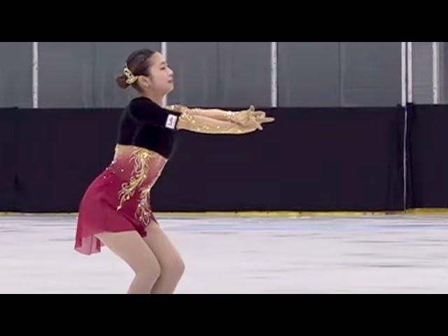 Logan Higase-Chen | Senior Women Free Skate | 2025 Midwestern Sectional Singles Final