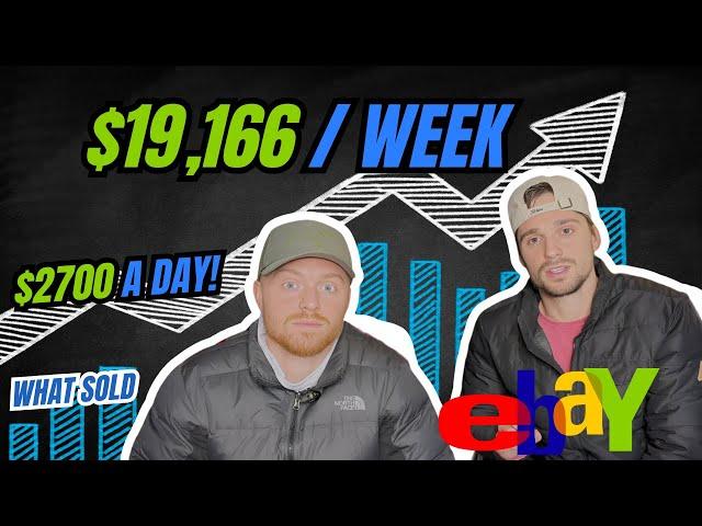 $19,166 On Ebay! Our BIGGEST Sales Week EVER! What's Selling?