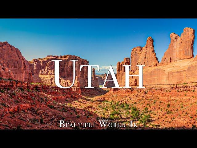 Utah 4K Winter to Spring Film - Meditation Relaxing Music - Beautiful Wonderland Winter