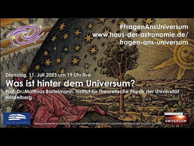 #FragenAnsUniversum: Was ist hinter dem Universum?