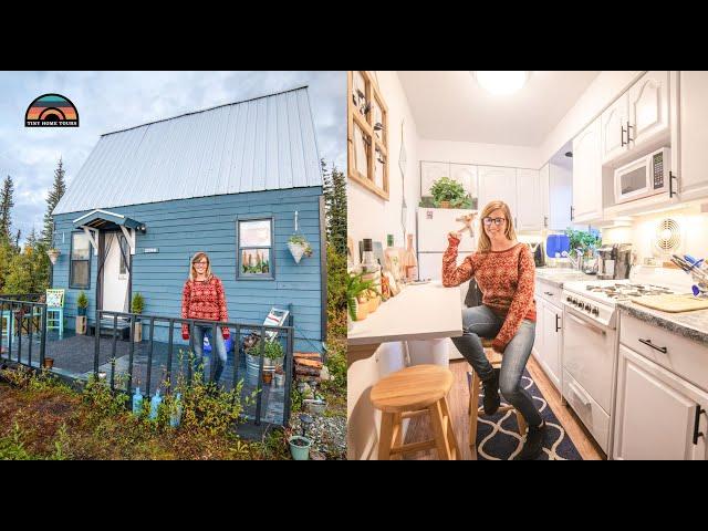 Her Alaska Dry Cabin - Remote Tiny House Living W/ Reclaimed Materials