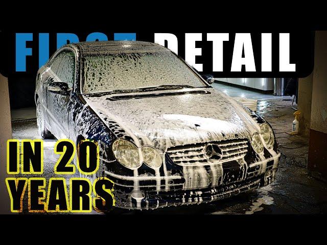 NEGLECTED Mercedes CLK 200 - First Detail EVER! - Car Detailing