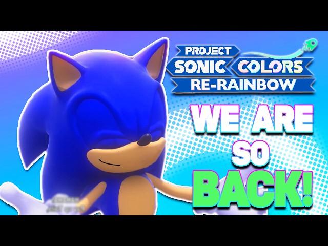 THE REDEMPTION BEGINS! - Sonic Colors: Project Re-Rainbow FULL Playthrough