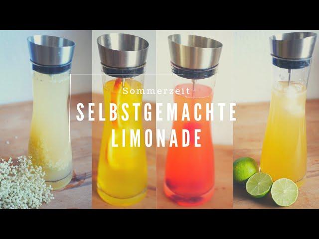 Erfrischende Getränke für den Sommer- Selbstgemachte Limonade /Eistee