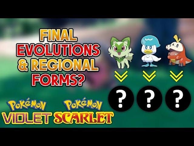 CHINESE RIDDLER LEAKS?! STARTER EVOLUTIONS, REGIONAL FORMS + MORE! Pokémon Scarlet & Violet