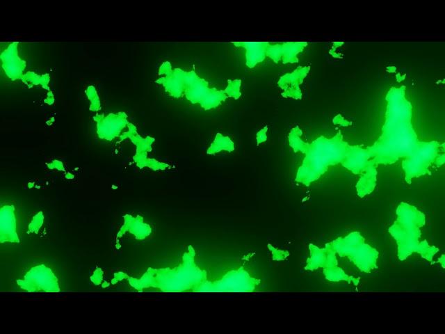 Abstract Green Background - Neon Green Screen 4k - Satisfying Video Abstract - Toxic Green Animation