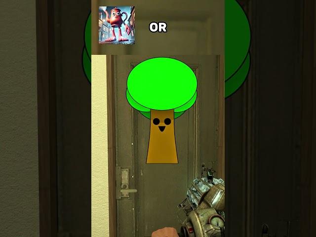 guess zoonomaly or sprunki or italian brainrot? behind doors - backrooms