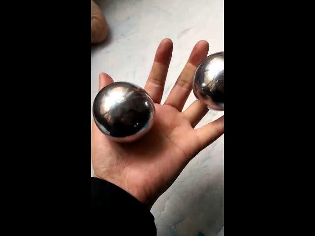 How to play Chinese meditation health baoding balls in  right way