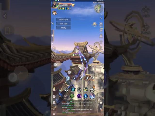 game PW(perfect world) ascend mobile, server bless(5)