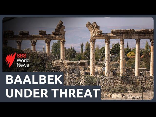 Lebanon’s UNESCO heritage site Baalbek under threat from Israeli bombardment