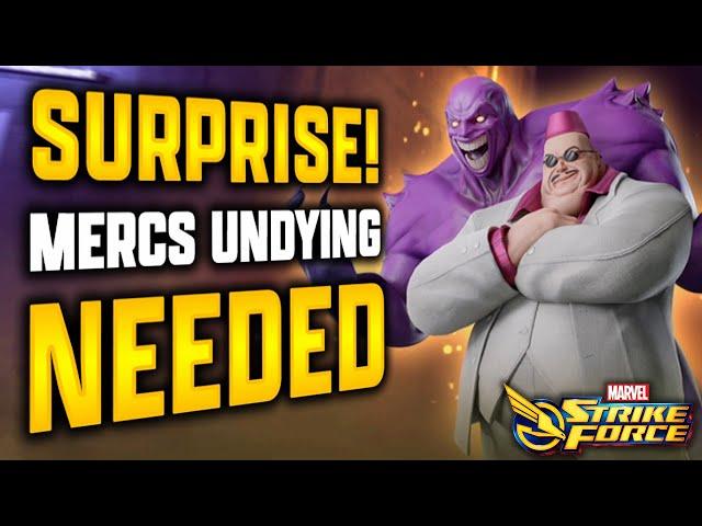 MERCENARY/UNDYING NEEDED FOR SHADOW KING - MARVEL Strike Force - MSF