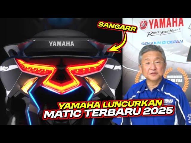 RESMIYAMAHA LUNCURKAN MATIC TERBARU 2025 DI INDONESIA! HONDA AUTO PANIK! MOTOR TERBARU YAMAHA 2024